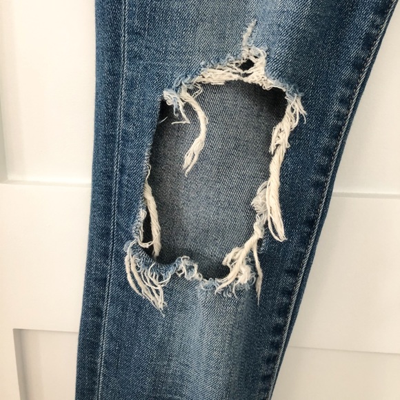 Levi 721 High Rise Skinny Blue Jeans - Picture 3 of 4